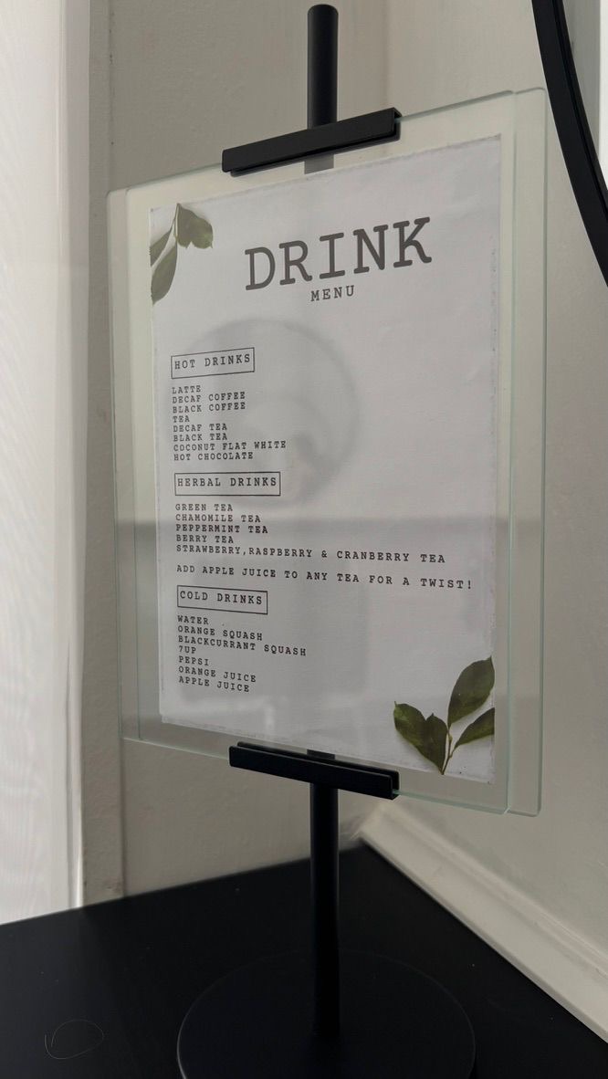 Drinks Menu Michelle Marshall Hair Salons Rhiwbina Cardiff Drinks Menu Michelle Marshall Hair Salons Rhiwbina Cardiff