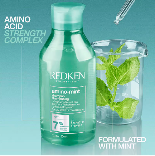 NEW Redken Amino-Mint Shampoo NEW Redken Amino-Mint Shampoo