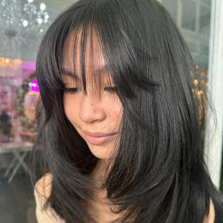 Whispy Bangs Michelle Marshall Spring Hair Trends Whispy Bangs Michelle Marshall Spring Hair Trends